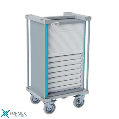 medical carts on wheels, medical carts, carts on wheels, medische karren, medicijnwagen, medicatiekar, medicijnkarren, ziekenhuis karren, ziekenhuis trolley, computer on wheels, laptop carts, mobiele werkplek