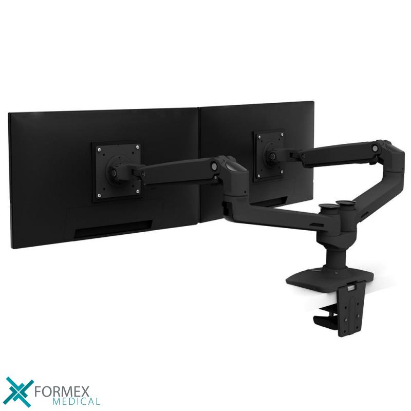 Bureaubeugel LX Desk Dual Direct Arm Ergotron 