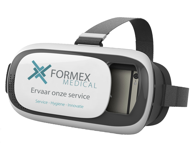 Gering had het niet door Voorwoord Virtual Reality: Formex Medical Virtual Reality Bril