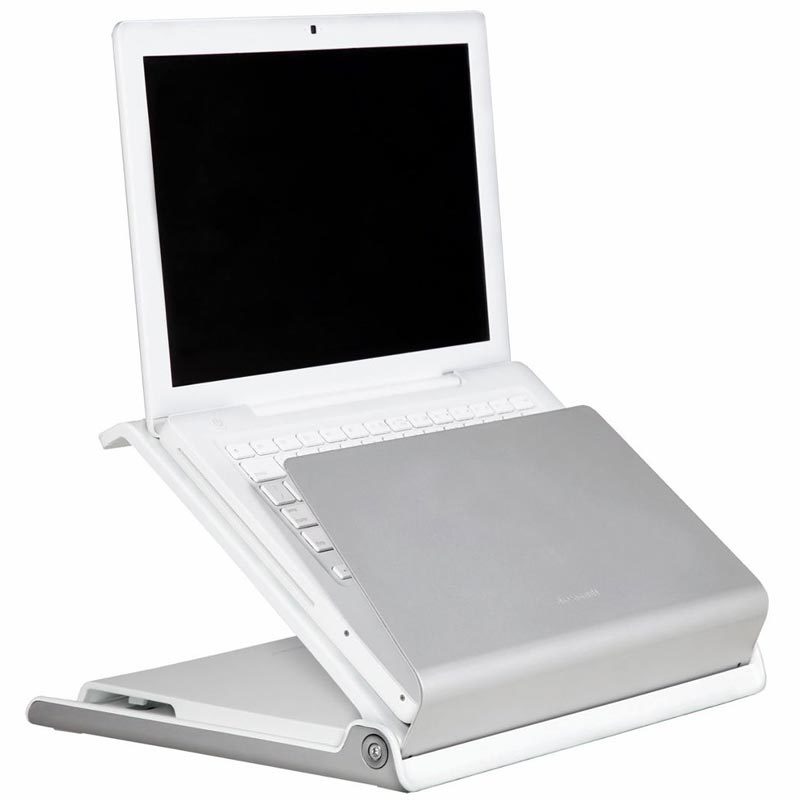 Afwijzen In zoomen Wat dan ook Thuiswerkplek: Humanscale L6 Laptop Houder